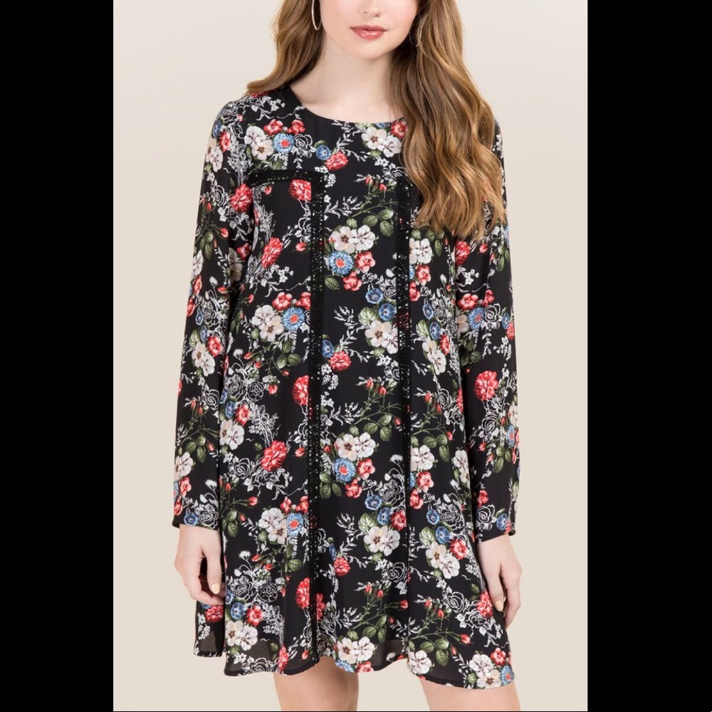 Floral Shift Dress